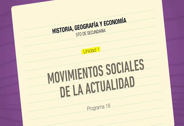 Capítulo N° 18 - Movimientos sociales de la actualidad